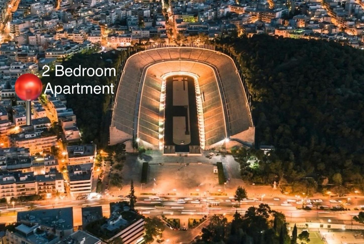 2 Bedroom Apartment Athens - Kallimarmaro Bagian luar foto
